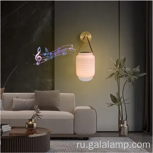 Солнечный динамик Bluetooth и наружный светлый комбо